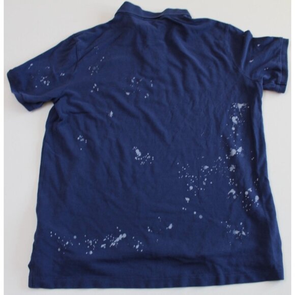 Ralph Lauren Tie Die Big Pony Shirt Spatter Design Men's Size L - Picture 2 of 4